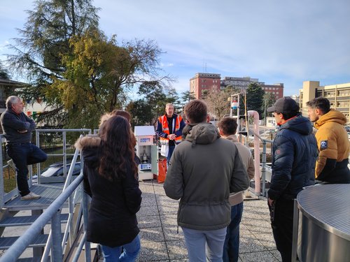 20241211_Uniud in visita al laboratorio radioattività