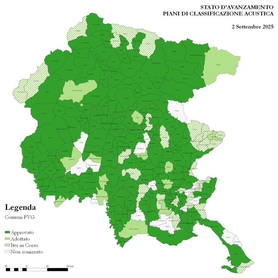 immagine contenuta nella pagina: piani di classificazione acustica in fvg