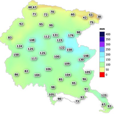 precipitazioni di gennaio 2026 in fvg: cumulato me...