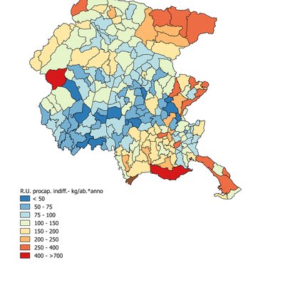 immagine contenuta nella pagina: i rifiuti urbani in friuli venezia giulia - anno 2024