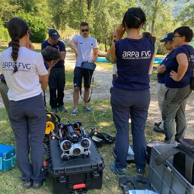 immagine contenuta nella pagina: giornata formativa sull'utilizzo del rov per il monitoraggio del...