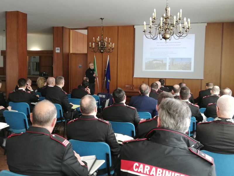 immagine anteprima per la notizia: al via il ciclo di incontri formativi rivolto ai carabinieri o...
