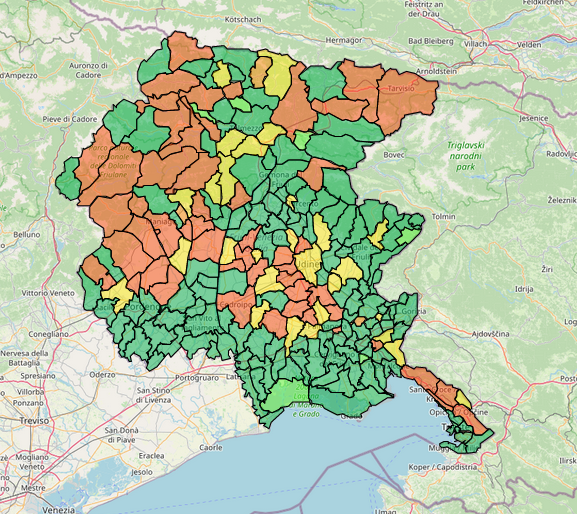 immagine anteprima per la notizia: radon: individuate le aree prioritarie in friuli venezia giuli...