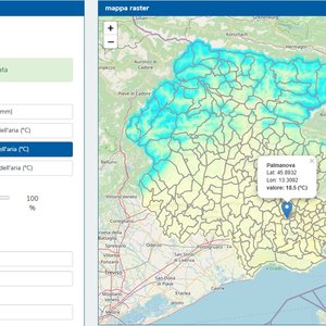 immagine anteprima per la notizia: dati meteorologici interpolati sul territorio: un nuovo serviz...