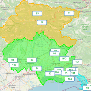 immagine anteprima per la notizia: con l'estate ritorna l'ozono al suolo: i dati di arpa fvg per ...